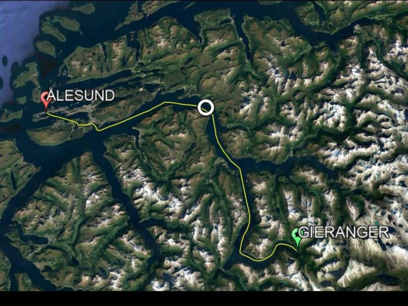 AG 7 storfjordvenner Map